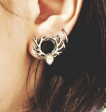 Deer Antlers Tunnels 6mm-16mm - Alpha Piercing