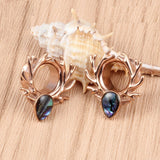 Deer Antlers Tunnels 6mm-16mm - Alpha Piercing