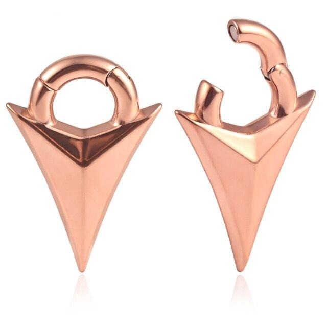 Rose gold hot sale ear weights