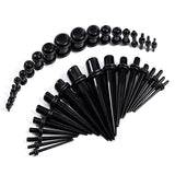 Complete Acrylic Ear Stretching Kit x54 pieces. 14G - 00G - Alpha Piercing