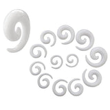 Complete Acrylic Ear Stretching Kit x54 pieces. 14G - 00G - Alpha Piercing