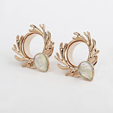 Deer Antlers Tunnels 6mm-16mm - Alpha Piercing