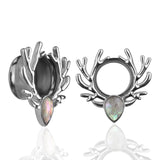 Deer Antlers Tunnels 6mm-16mm - Alpha Piercing