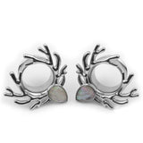 Deer Antlers Tunnels 6mm-16mm - Alpha Piercing