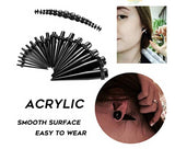 Complete Acrylic Ear Stretching Kit x54 pieces. 14G - 00G - Alpha Piercing