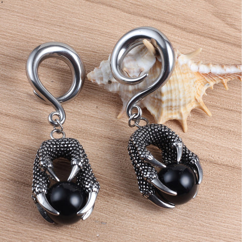 Dragon ear weights with free worldwide shipping. Ear plug gauges, ear weights and tapers made from high quality materials. Sold as pairs free shipping to your doorstep.