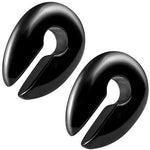 FOR USA ONLY Oval Keyhole Shaped Ear Weights