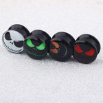 FOR USA ONLY 4 Pairs Jack Skellington Ear Plugs 6G-5/8'' (4mm-16mm)