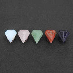 Opal Stone Triangle Plugs 6mm-16mm - Alpha Piercing
