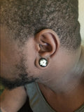 3D Skulls Ear Plugs 10mm-20mm - Alpha Piercing