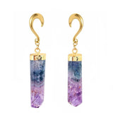 Natural Amethyst Ear Weights