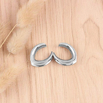 Saddle Incomplete Ear Tunnel 6mm-25mm - Alpha Piercing
