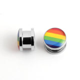 Rainbow Colors Ear Plug Gauges - Alpha Piercing