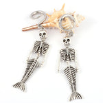 Skeleton Mermaid Ear Weights - Alpha Piercing