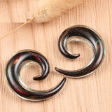 Glass Ear Spiral Tapers 6mm, 8mm, 10mm - Alpha Piercing