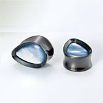 Oval Glam Ear Plugs 8mm - 25mm ( 0g - 1'' )