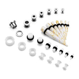 Professional Complete Ear Lobe Stretching Kit 2mm-10mm x58 Pieces (28 Pairs) - Alpha Piercing