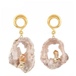 Glam Natural Stone Ear Weights