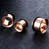 Stainless Steel Single Flare Tunnels 1.6mm-25mm - Alpha Piercing