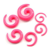 Acrylic Spiral Stretching Kit x12 pieces. 2mm - 8mm - Alpha Piercing