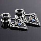 Helix Dangle Stainless Steel Ear Tunnels 6-16mm - Alpha Piercing