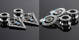 Helix Dangle Stainless Steel Ear Tunnels 6-16mm - Alpha Piercing
