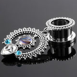 Helix Dangle Stainless Steel Ear Tunnels 6-16mm - Alpha Piercing