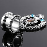 Helix Dangle Stainless Steel Ear Tunnels 6-16mm - Alpha Piercing
