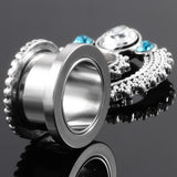 Helix Dangle Stainless Steel Ear Tunnels 6-16mm - Alpha Piercing