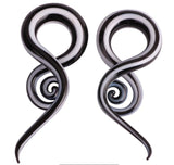 Pyrex Glass Ear Spirals 5mm - 14mm - Alpha Piercing