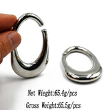 Stainless Steel Geometric Ear Weights - Alpha Piercing