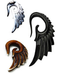 Acrylic Spirals Angel Wings 