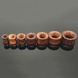 Wooden Ear Tunnels 8mm - 18mm (Organic Wood) - Alpha Piercing