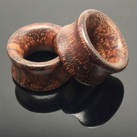 thumbnail image 2 of Gauge Tunnels, 2PCS Wooden Gauges For Ears 8mm Hollow Ear 2 of 9