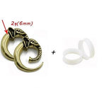 Ear Weights and Ear Tunnels Bundle 8mm-25mm - Alpha Piercing