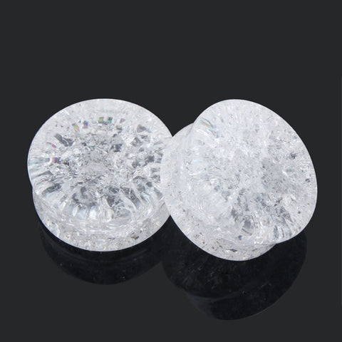 Shattered Stone Plugs 8mm-25mm - Alpha Piercing