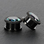 Zircon Crystal Screw Plugs 6mm-16mm - Alpha Piercing
