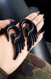 Acrylic Spirals -Angel Wings- 6mm-12mm - Alpha Piercing