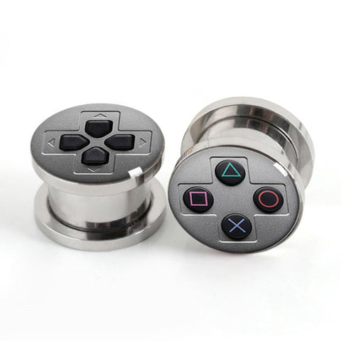 Playstation Ear Plugs 4mm-25mm - Alpha Piercing