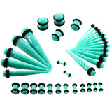 Complete Acrylic Stretching Kit x36 pieces 14G-10MM -Dots- - Alpha Piercing