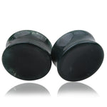 Dark Green Stone Plugs 10-18mm - Alpha Piercing