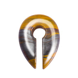 Keyhole Stone Ear Weights